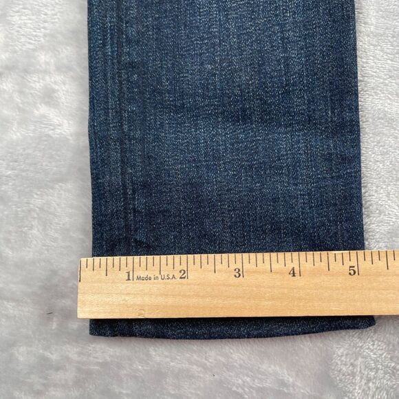rag & bone Jeans Womens Size 25 Skinny Leg Dark Wash Distressed Ripped Low Rise - Picture 15 of 16